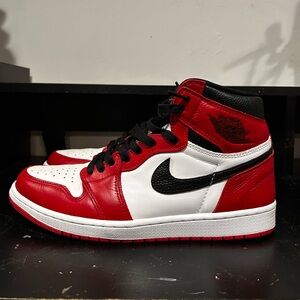 Custom Chicago 1 originally Nike Jordan 1 “heritage”